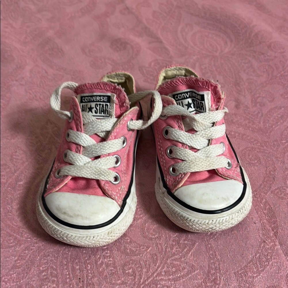 Converse Kids Pink Sneakers